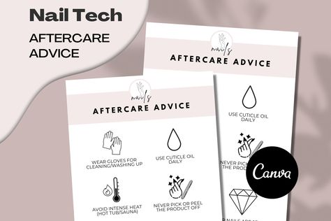 With our Nail Aftercare Advice & Aftercare Card Template, you can now provide your clients with the necessary guidance to ensure their nails stay healthy and vibrant for longer. Order our Nail Aftercare Advice & Aftercare Card Template today and take your nail services to the next level! #AftercareAdvice #NailAftercareAdvice #manicureAftercareAdvice #AftercareAdvicenails #beautyAftercareAdvice #tattooAftercareAdvice #AftercareAdvicetemplate #AftercareAdviceprint #nailtechnician Nail Aftercare Advice, Manicure Aftercare, Nail Aftercare, Tattooing Machines, Tattoo Oil, Tattoo Cream, Tattoo Machines, Tattoo Clothing, Tattoo Care