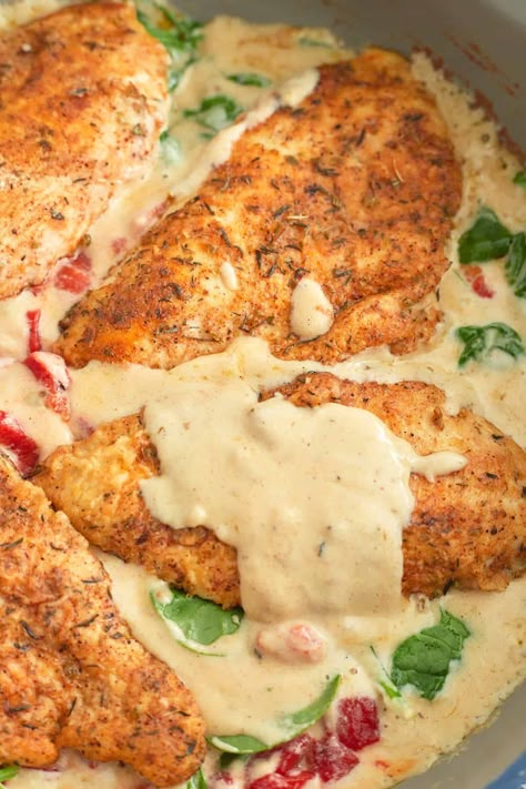 Marry Me Chicken Recipes, Cream Chicken Recipes, Marry Me Chicken Recipe, Food Dolls, Creamy Chicken Recipes, Cream Chicken, Marry Me Chicken, Favorite Side Dish, Juicy Chicken