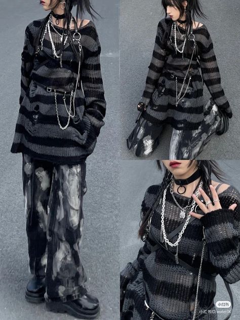 Alt Outfits, New Rock, Alt Fashion, Grunge Goth, Mein Style, Swaggy Outfits, Goth Outfits, Alternative Outfits, Mode Inspo