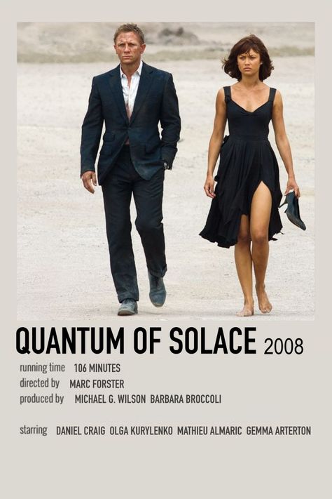 Spy Movies To Watch List, Minimalistic Polaroid Poster, Facts About China, Mathieu Amalric, Quantum Of Solace, Action Movie Poster, Marvel Movie Posters, Film Recommendations, Movie To Watch List