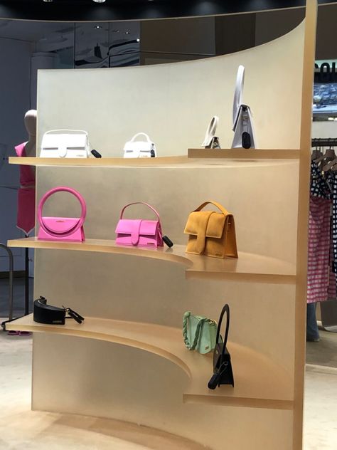 Jacquemus Bags, Handbag Display, Handbags Designer, Room Idea, Pop Up Store, Black Swan, Bags Handbags, Pop Up, Singapore