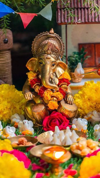 Cute Ganesha, Ganesha Rangoli, Ganpati Bappa Wallpapers, Ganpati Bappa Photo, Janmashtami Decoration, Ganapati Decoration, Shri Ganesh Images, Happy Ganesh Chaturthi Images, Baby Ganesha