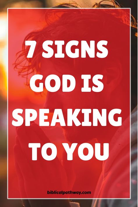 Explore the signs God is speaking to you and discover the divine messages meant just for you. Recognize the subtle cues that indicate God is calling out to you in mysterious ways. Pay attention to these 7 signs that God is communicating with you - a whisper in your heart, a sudden surge of inspiration, a recurring feeling of peace, unexpected encounters, doors opening effortlessly, hearing the same message repeatedly, and an inner knowing nudging you forward. How To Know If God Is Speaking To You, Asking God For A Sign, Signs Of God, Ask God For A Sign, Signs From God, Sign From God, Inner Knowing, Dreams And Visions, Gut Feeling