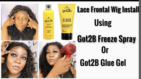 Frontal Glue, Frontal Wig Install, Got2b Glued, 360 Wig, Wig Install, Lace Closure Wig, Closure Wig, Frontal Wig, Tutorial Video