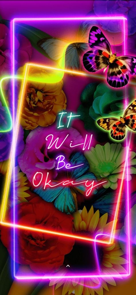 Wallpaper Sayings, Fav Wallpaper, Butterfly Wallpapers, Colorful Quotes, Really Cool Wallpapers, Neon Light Wallpaper, Colors Wallpaper, New Wallpaper Iphone, Mermaid Wallpapers