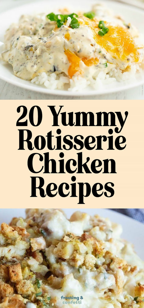 Rotisserie Chicken Biscuit Recipes, How To Serve Rotisserie Chicken, Rotisserie Chicken Stew Recipes, Casserole Recipes Using Rotisserie Chicken, Rotisserie Chicken Puff Pastry Recipes, Recipes Using Rotessiere Chicken, Rotiserrie Chicken Recipes Rotisserie, Leftover Rotisserie Chicken Meals, What Can I Make With Rotisserie Chicken