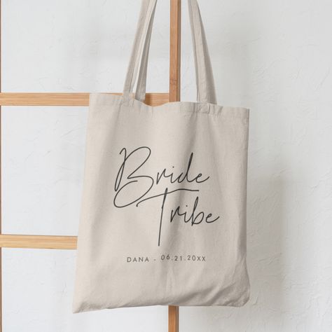 Canvas Tote Bag Outfit, Bachelorette Tote Bags, Tote Bag Outfit, Bachelorette Tote, Bridesmaid Groomsmen Gifts, Bride Tote, Bride Bag, Minimalist Bride, Bridesmaid Tote Bags