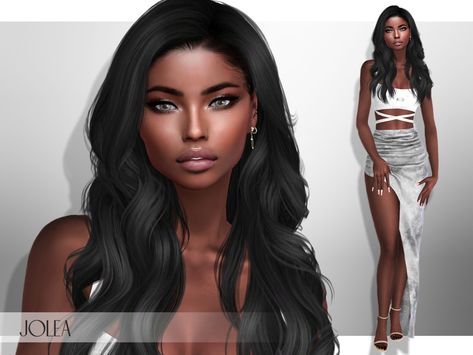 The Sims Resource - Sierra Valadez Doux Sims 4 Hair, Sims 4 Premade Sims, Sims 4 Realistic Hair, The Sims Resource Hair, Sims 4 Cc Hair Female, Downloadable Sims, Sims People, Hair Sims 4 Cc, Sims 4 Hair Male