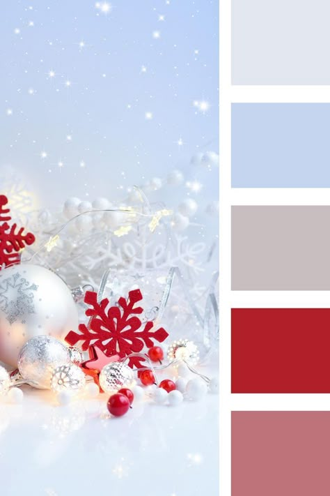 Christmas Color Schemes, Xmas Color, Christmas Colour Schemes, Christmas Palette, Christmas Color Palette, Color Palette Challenge, Color Schemes Colour Palettes, Paint Color Palettes, Palette Design