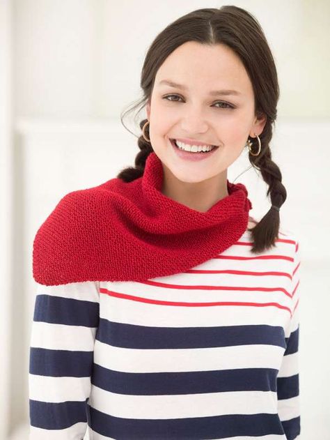 Free Knitting Pattern – Kerchief Pattern – Knitting Kerchief Pattern, Pattern Knitting, Free Knitting Pattern, Free Knitting, Knitting Pattern, Free Pattern, Knitting Patterns, The Top, Knitting