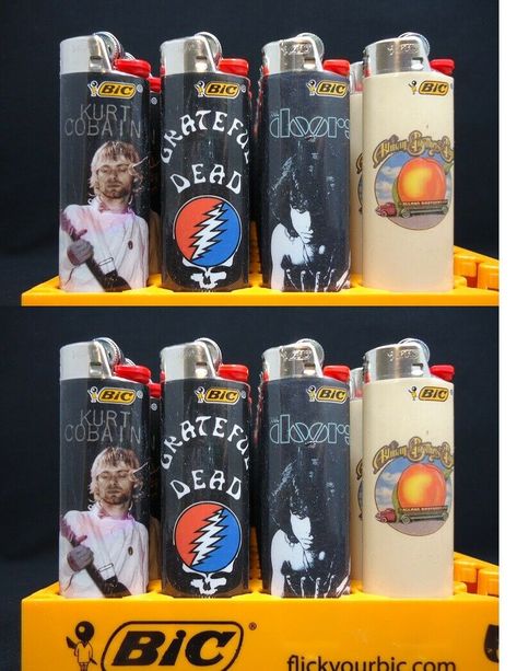 Bic Lighter Collection, Bros Band, Lighter Design, Disposable Lighter, Bic Lighter, Allman Brothers Band, Allman Brothers, Windproof Lighter, Janis Joplin