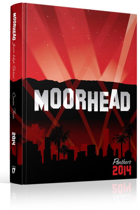 Yearbook Cover - Moorhead Junior High - "Hollywood" or "Movie" theme. Old Hollywood Yearbook Theme, Yearbook Movie Theme, Hollywood Yearbook Theme, Movie Yearbook Theme, High School Yearbook Themes, Senior Book, Yearbook Idea, Yearbook Covers Themes, Scrapbook Recipe