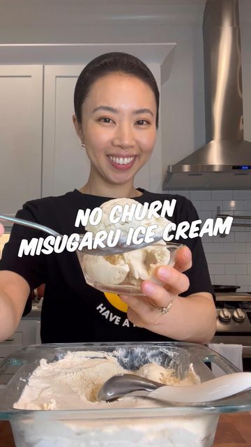 Churn Ice Cream, No Churn Ice Cream, Ice Cream Recipe, Cooking Videos, Ice Cream Recipes, Korean Food, Easy Desserts, Ice Cream, Cream