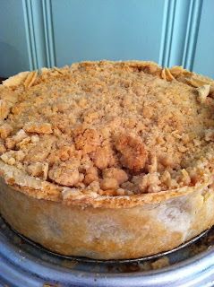 The Martha in Me: Deep Dish Apple Pie Apple Pie In A Springform Pan, Apple Pie In A Cake Pan, Deep Dish Apple Pie With Crumb Topping, Recipes For Springform Pan, Fruity Pies, Springform Pan Recipes, Deep Dish Apple Pie, Pie For Thanksgiving, Wool Clogs