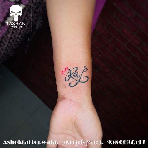 TashanTattoo
AshokTattooWala
S.4.5,Tirupati plaza
Opp. New bus stand
Near gd modi collage
Palanpur (gujrat)
9586697547
9687533310 Raj Name Tattoo, Name Tattoo, Tattoos, Quick Saves