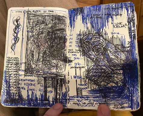 Sketchbook Art Journal, Art Diary, Sketchbook Pages, Sketchbook Journaling, Sketchbook Inspiration, Sketchbook Art Inspiration, Art Journal Inspiration, Art Block, Funky Art