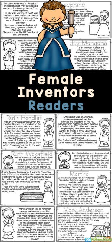 Famous Scientists For Kids, Inventions For Kids, Inventors Activities, Female Inventors, Inventors And Their Inventions, Invention Convention, Human Body Projects, Female Scientist, Famous Inventors