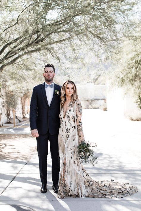 Edgy Elopement Dress, Alt Wedding Dress, Desert Glam, Contemporary Wedding Dress, Neutral Wedding Colors, Glam Boho, Unconventional Wedding Dress, Desert Elopement, Unconventional Wedding