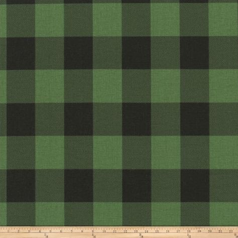 Premier Prints Buffalo Check Valley Green Black - Fabric.com Long Shower Curtain, Buffalo Plaid Fabric, Buffalo Check Fabric, Farmhouse Shower Curtain, Valley Green, Long Shower Curtains, Farmhouse Shower, Stall Shower, Stall Shower Curtain