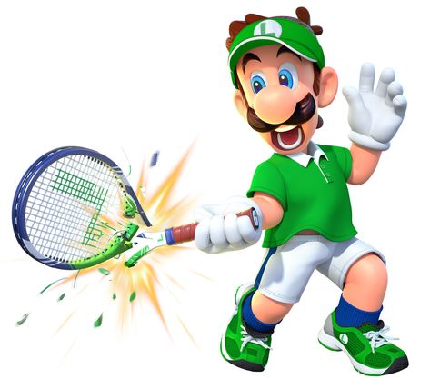 Luigi from Mario Tennis Aces #illustration #artwork #gaming #videogames #characterdesign Mario Tennis, Bra Video, Good Day Song, Mario Bros., Mario And Luigi, Super Smash Bros, Kids Videos, Smash Bros, Super Mario Bros