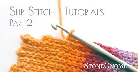 Short Rows. Long Rows. Special techniques you can use with your crochet slip stitch projects. Short Rows Crochet, Crochet Short Rows, Slip Stitch Crochet, Brioche Stitch, Crochet Short, Hand Crochet Baby Blanket, Crochet Round, Single Crochet Stitch, Tunisian Crochet