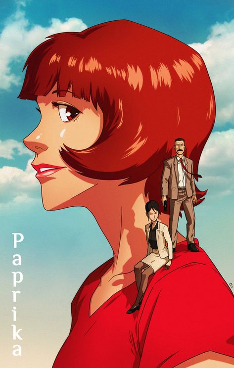 2006 Paprika Paprika Anime, Satoshi Kon, Anime News, Movie Poster Art, Old Anime, Anime Reccomendations, Anime Wall Art, Manga Covers, 90s Anime