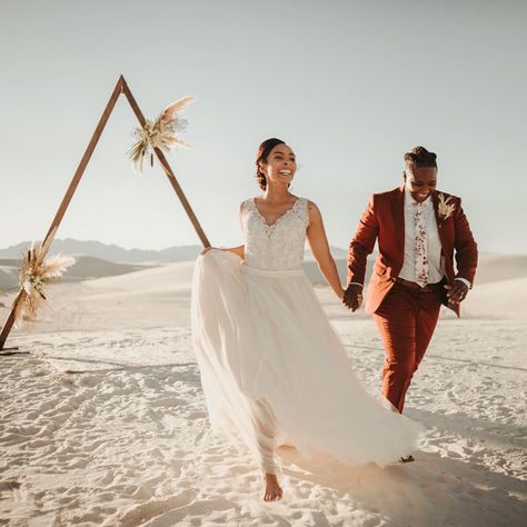 White Sands New Mexico Elopement, White Sands New Mexico Wedding, White Sands Wedding, White Sands Elopement, White Sands New Mexico, Mexico Elopement, Wedding Sand, New Mexico Wedding, Destination Wedding Mexico