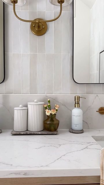 Celine Tile Bedrosians, Bathroom Subway Tiles, Bathroom 2024, Bedrosians Tile, Subway Tiles Bathroom, Orange Theory Workout, Subway Tiles, Bathroom Inspiration Decor, Bathroom Inspo