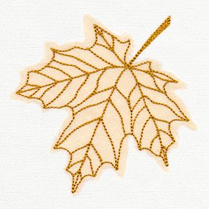 Maple Leaf Embroidery, Leaf Applique, Autumn Embroidery, Urban Threads, Floral Drawing, Cadeau Diy, Fairy Costume, Applique Designs, Machine Quilting