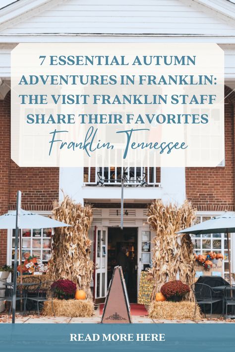 With so many fall activities to do in #FranklinTN, our Visit Franklin staff wanted to share their favorite Autumn Adventures!🍁 Autumn Adventures, Natchez Trace, Franklin Tennessee, Fall Is In The Air, Kid Friendly Activities, Hot Air Balloon Rides, The Visit, Fall Activities, Scenic Drive