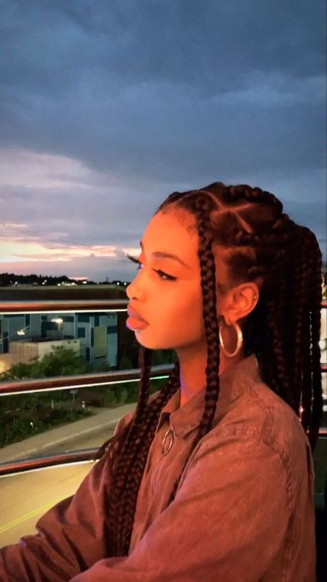 Long Braid Hairstyle, Samira Ahmed, Curly Salon, Braiding Styles, Big Box Braids Hairstyles, Box Braids Hairstyles For Black Women, Braid Hairstyle, Cute Box Braids Hairstyles, Protective Hairstyles Braids