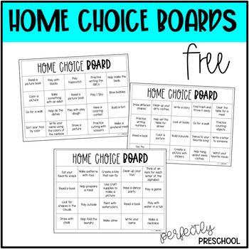 These 3 choice boards are a great take home for any preschooler. It provides a variety of activities for children to choose from. Use during breaks, over the summer, or in your home school routines. Preschool Homework, Literacy Activities Preschool, Online Preschool, Preschool Schedule, Preschool Teachers, Choice Board, Choice Boards, Life Skills Special Education, Activities For Children