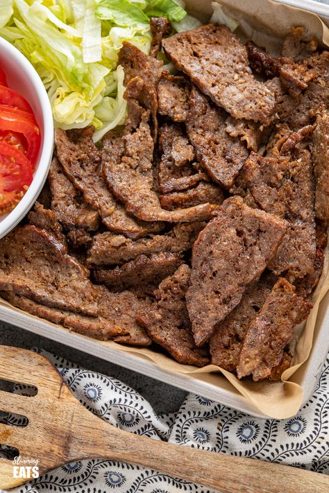 Fakeaway Kebab, Air Fryer Recipes Uk, Doner Kebabs, Kebab Meat, Fakeaway Recipes, Doner Kebab, Slow Cooked Lamb, Lamb Dishes, Diner Recipes