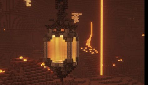 Minecraft Light Post, Minecraft Light Ideas, Minecraft Ceiling, Minecraft Ceiling Design, Minecraft Lighting Ideas, Minecraft Chandelier, Ideas For Minecraft, Minecraft Light, Minecraft Bridge