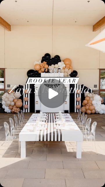 BALLOONS & RENTALS | Event Designer on Instagram: "Zayn’s Basketball Rookie of the Year 1st birthday celebration 🏀✨ 

Thank you for having us Hoda and happiest birthday to Zayn!

Event backdrops design, balloons, and rentals @thesimpleluxeevents DM to inquire and reserve your WOW factor backdrop today. We create for all occasions, weddings, brands, and companies.

Want to purchase our wood props and backdrops? Dm our builds page @thesimpleluxebuilds 
.
.
.
.
.
#basketballislife #basketballtheme #rookieoftheyear #rookieoftheyearbirthday #kidsbirthdayparty #kidspartyla #kidspartyinspo #birthdaypartydecor #1stbirthdayparty #firstbirthdayparty #balloonbackdrop #balloondecor #backdroprentals #backdropwedding #birthdaybackdrop #partyrentals #losangelesparty #ocpartyrentals #ocevents #ocmom #mom Rookie Of The Year First Birthday Backdrop, Wood Props, Basketball Theme, Basketball Is Life, Event Backdrop, Balloon Backdrop, Backdrop Design, Birthday Backdrop, Party Rentals