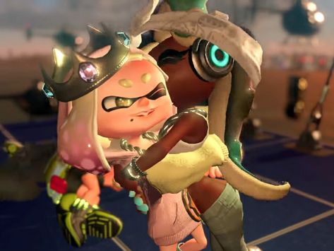 Splatoon Idols, Pearl Fanart, Marina Splatoon, Pearl And Marina, Conan Grey, Callie And Marie, Splatoon Comics, Squid Game, Squid Games