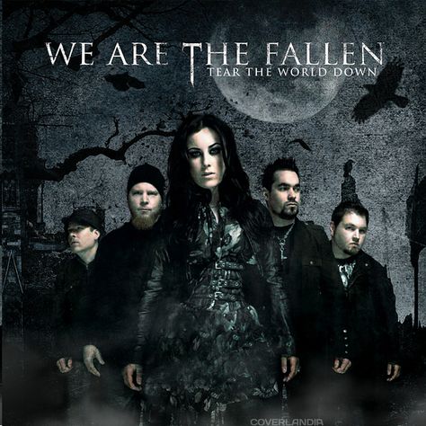 We Are The Fallen- (Former members of Evanescence: Ben Moody, John LeCompt, and Rocky Gray join forces with 6th place semi-finalist of American Idol (season 7)- Carly Smithson to create a Gothic Rock sound Ears Bleed, We Are The Fallen, Soul Songs, Female Musicians, Gothic Metal, Princess Inspired, Amy Lee, Evanescence, Gothic Rock