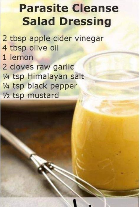 Cleanse Salad, Salad Kale, Parasite Cleanse, Resep Salad, Salad Dressing Recipes Homemade, Candida Diet, Homemade Salads, Homemade Salad Dressing, Cold Remedies