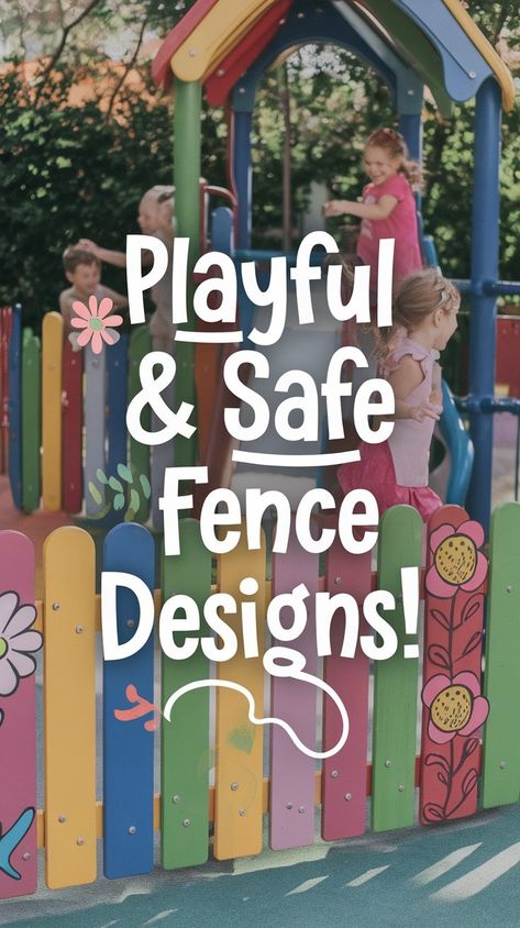 Looking for creative and safe playground fence ideas? 🏡 From fence weaving to colorful fence art, we’ve rounded up the best designs to make your kids outdoor play areas both fun and secure. Perfect for backyard children's garden projects or even a sensory garden to enhance your DIY playground! 🎨🌱 #gg #blogoracle #playgroundfenceideas Diy Backyard Kids Play Area, Playground Fence Ideas, Playground Fence, Toddler Outdoor Play Area, Colorful Fence, Toddler Outdoor Play, Fence Weaving, Outdoor Kids Play Area, Safe Playground