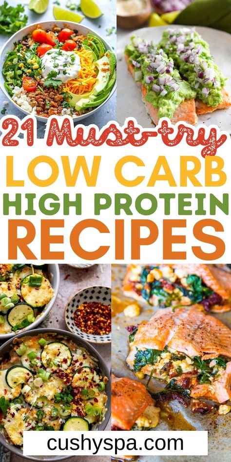 Discover the ultimate fusion of flavor and nutrition with our low carb high protein recipes! Perfect for those on a high protein diet or following a keto meal plan, indulge in delicious high protein low carb meals that will satisfy your cravings. Low Carb High Protein Recipes, High Protein Low Carb Diet, Low Carb High Protein, High Protein Dinner, High Carb Foods, High Protein Low Carb Recipes, Low Carb Dessert, Carb Dinner, Low Carb Diet Recipes