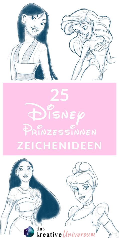 Disney-begeistert? Wir auch! Hier sind 25 Zeichenideen von Disney. Water Creatures, Disney Tattoo, Dover Publications, Disney Tattoos, Mermaid, Comics, Disney, Water, Movie Posters