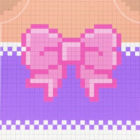 Animal Crossing New Horizons Pro Design Pixel Bow Acnh Bow Designs, Bow Pixel Art, Animal Crossing Pixel Art, Pixel Bow, Animal Crossing Wii, Acnh Tips, Acnh Clothes, Perler Ideas, Acnh Designs