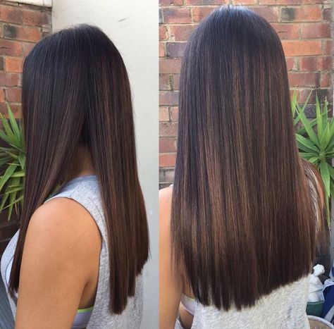 Chocolate Balayage, Highlights Brown Hair Balayage, Dark Brown Hair Balayage, Black Hair Balayage, Brown Hair Looks, Perfect Hair Color, Brown Hair Inspo, Brunette Hair With Highlights, Long Hair Color