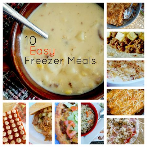 10 easy freezer meals for busy weeknights Easy Freezer Meals, Country Fair, Freezer Cooking, Easy Family Meals, Family Favorite Meals, Sweet And Savory, Family Friendly Meals, Side Dishes Easy, Freezer Meals