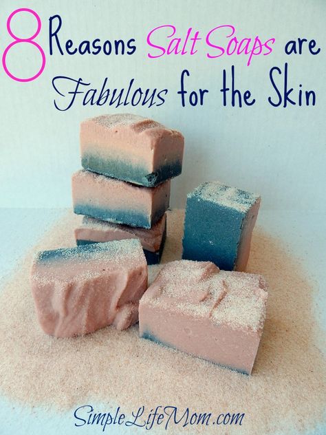 Salt Soap Bars or Spa Bars are fabulous for the skin. Salt Soap has great oils, minerals, is exfoliating. Learn about the detoxing, cleansing properties. Epsom Salt Soap Bar, Sea Salt Soap Recipe, Easy Soap Recipes, Sea Salt Soap, Spa Bar, Salt Bar, Diy Soaps, Salt Soap, Spa Soap