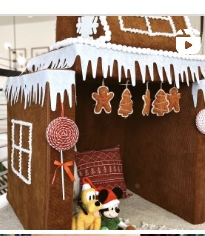 Nugget Gingerbread House, Nugget Ideas, Nugget Couch Gingerbread House, Nugget Couch, Nugget Couch Christmas, Christmas Tea Party, Couch Ideas, Boys Playroom, Christmas Pics