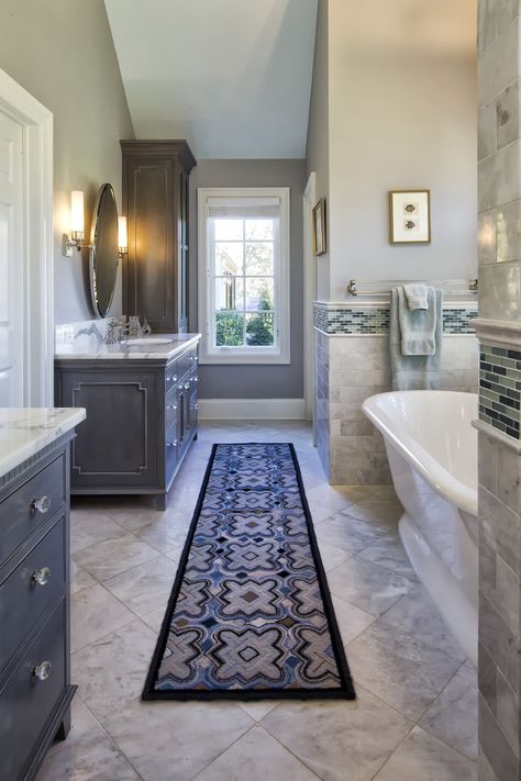 Cape Cod Renovation, Princeton, NJ Cape Cod Renovation, British Bathroom, Interior Remodeling, Traditional Bathroom Designs, Master Design, Master Bath Ideas, Interior Remodel, Bathroom Tile Ideas, Interior Renovation