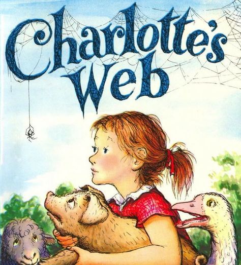 Charlotte's Web. Favourite childhood classics Charlotte's Web Book, Read Aloud Chapter Books, Charlotte’s Web, E B White, Garth Williams, Books Everyone Should Read, Richard Scarry, Charlotte's Web, Laura Ingalls Wilder