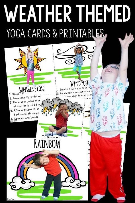 Pediatric Physical Therapy Activities, Toddler Yoga, Pink Oatmeal, Pediatric Clinic, Pediatric Pt, Kinesthetic Learning, Yoga Kids, Animal Yoga, Weather Theme