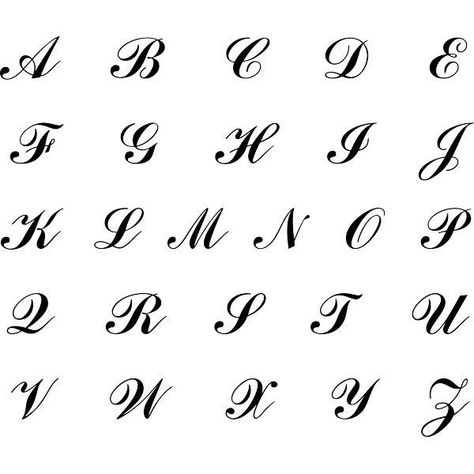 Uppercase English alphabet, A-Z, in various Fonts Alphabet Cursive, Vintage Cursive, Alphabet Cursive, Fonts Elegant, Fonts Cursive, Calligraphy Fonts Alphabet, Writing Scripts, Wedding Typography, Tattoo Fonts Cursive